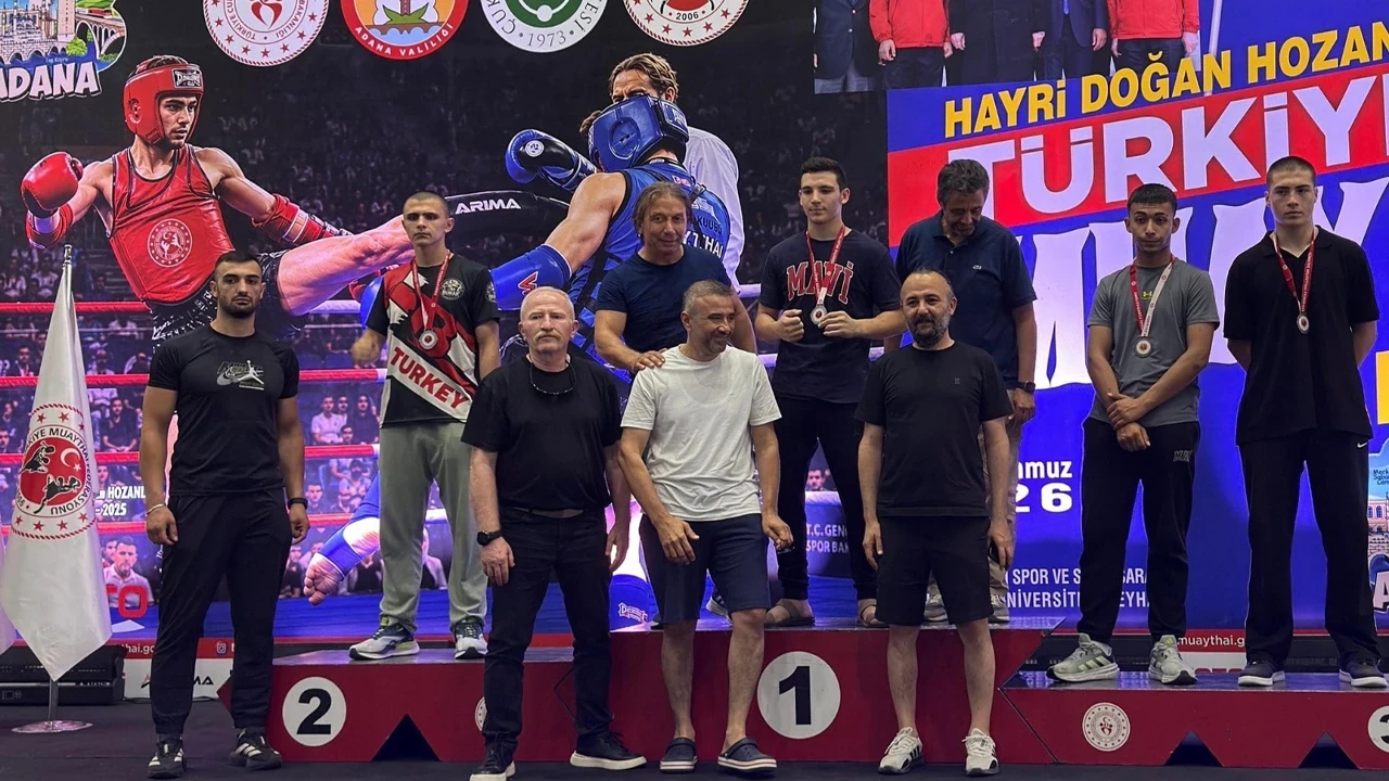 Bilecikli sporcudan Muaythai Türkiye Şampiyonası'nda büyük başarı