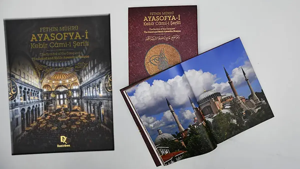 Ayasofya'nın hafızası geleceğe mühürlendi