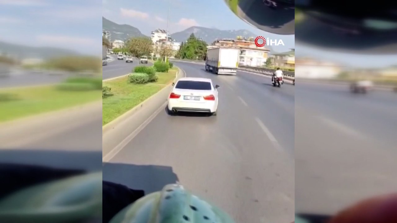 İtfaiyeye yol vermedi, cezası ağır oldu! 46 bin lira ceza, aracı men edildi