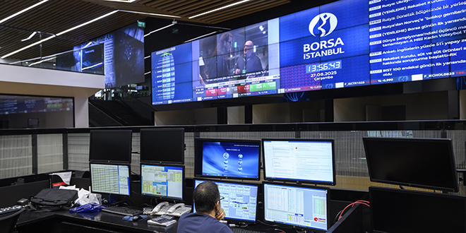 Borsa günün ilk yarısında yükseldi