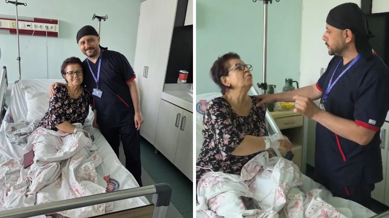 29 yıl aradan sonra sürpriz karşılaşma! Emekli öğretmen, öğrencisi tarafından ameliyat edildi