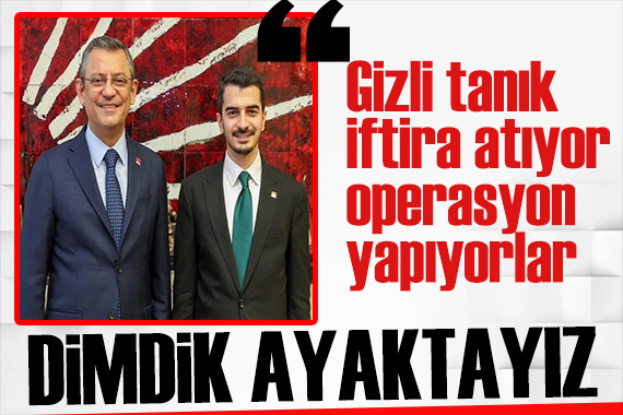 Özgür Özel'den Hüseyin Can Güner açıklaması: Dimdik ayaktayız!