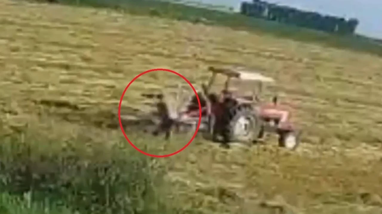 Hatay'da korkunç kaza: Tarım aletine sıkışan çiftçi yaralandı