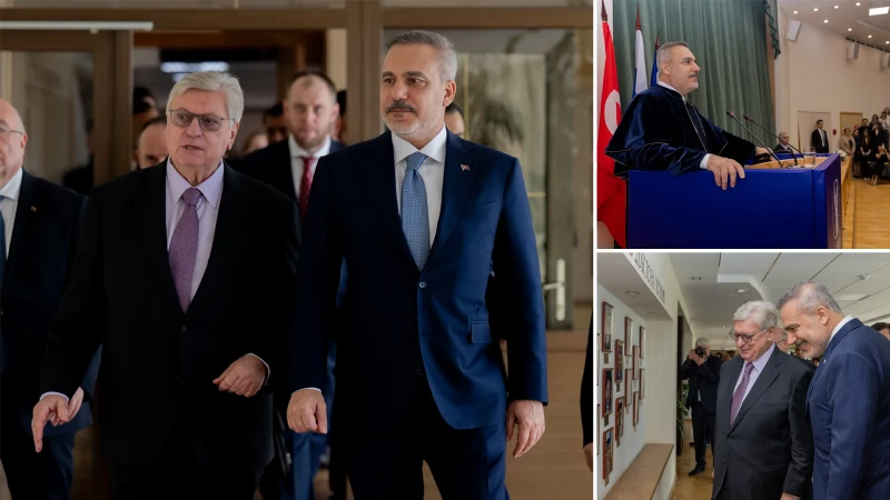 Rusya'da Bakan Fidan’a 'fahri doktora' ünvanı: İki ülke arasındaki ortaklık görüşüldü