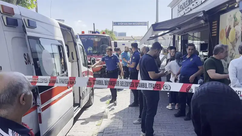 Eyüpsultan'da pastanede gaz kaçağı; 5 çalışan tedaviye alındı