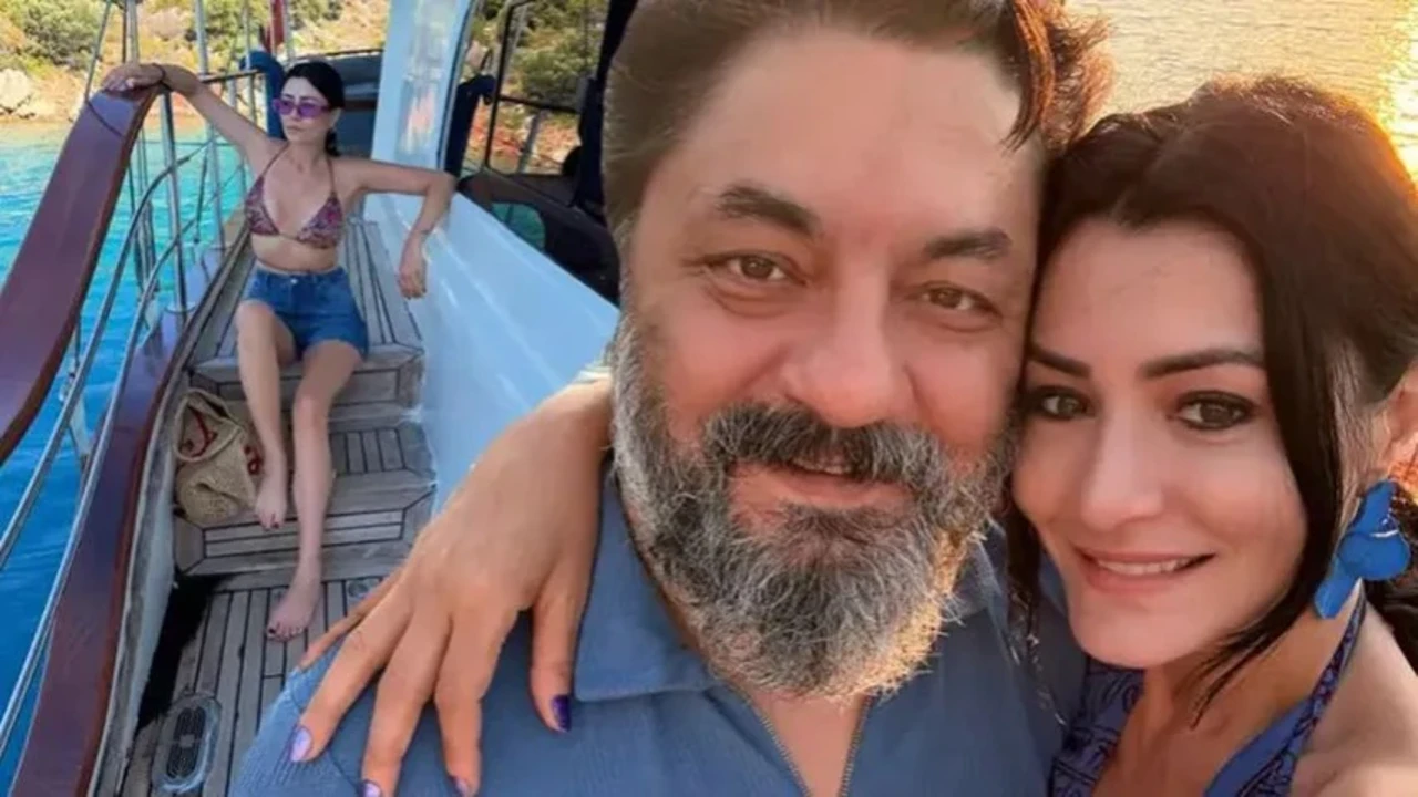 Deniz Çakır ve Bilgehan Baykal tekne tatilinde! Maviliklere daldılar
