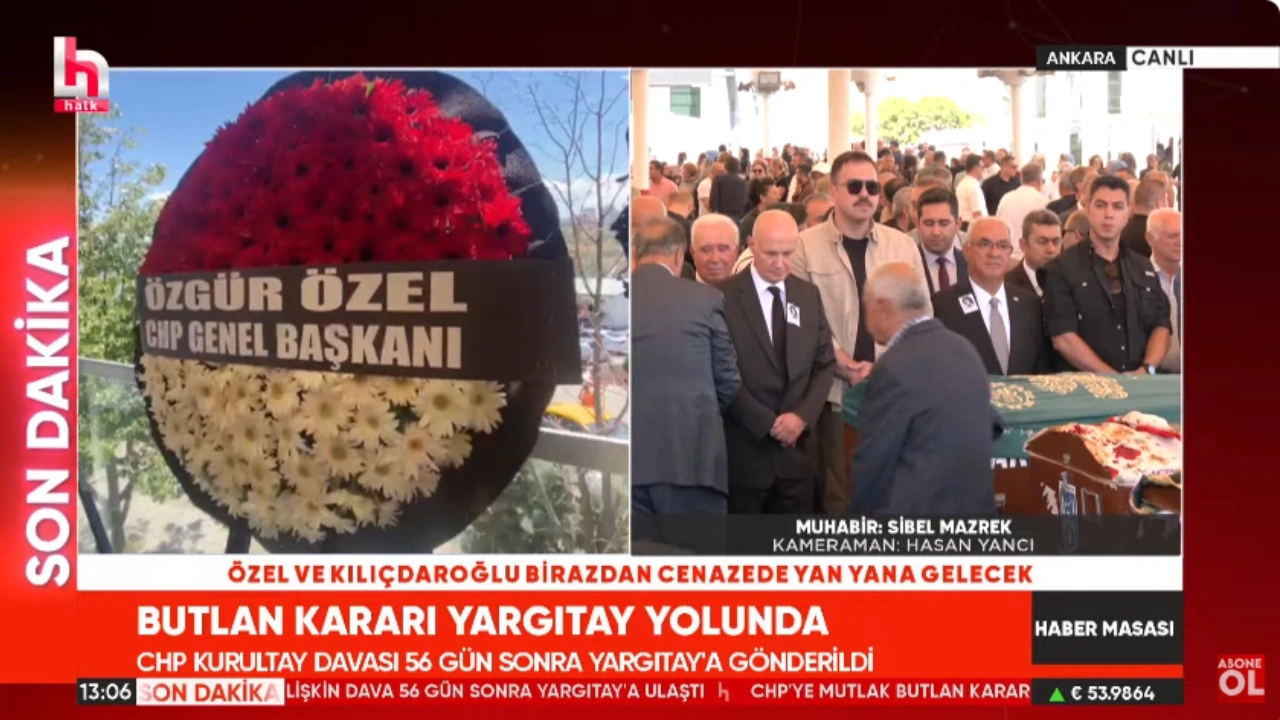 Deniz Baykal'ın eşi Olcay Baykal'a son görev! Hem Özel hem Kılıdaroğlu katılıyor