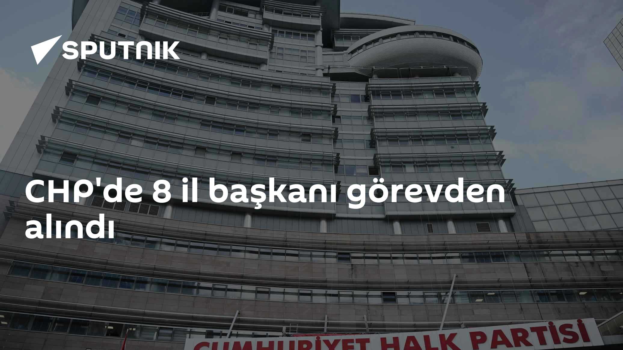 CHP'de 8 il başkanı görevden alındı