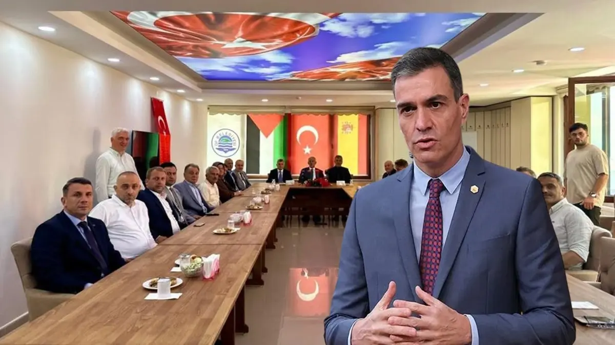 Trabzon'dan İspanya'ya jest! Pedro Sanchez artık Of hemşehrisi