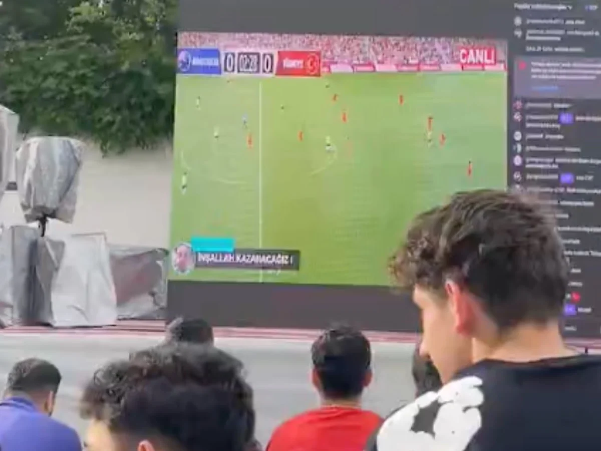 Kırıkkale'de milli maç yerine 'oyun videosu' izlettildi