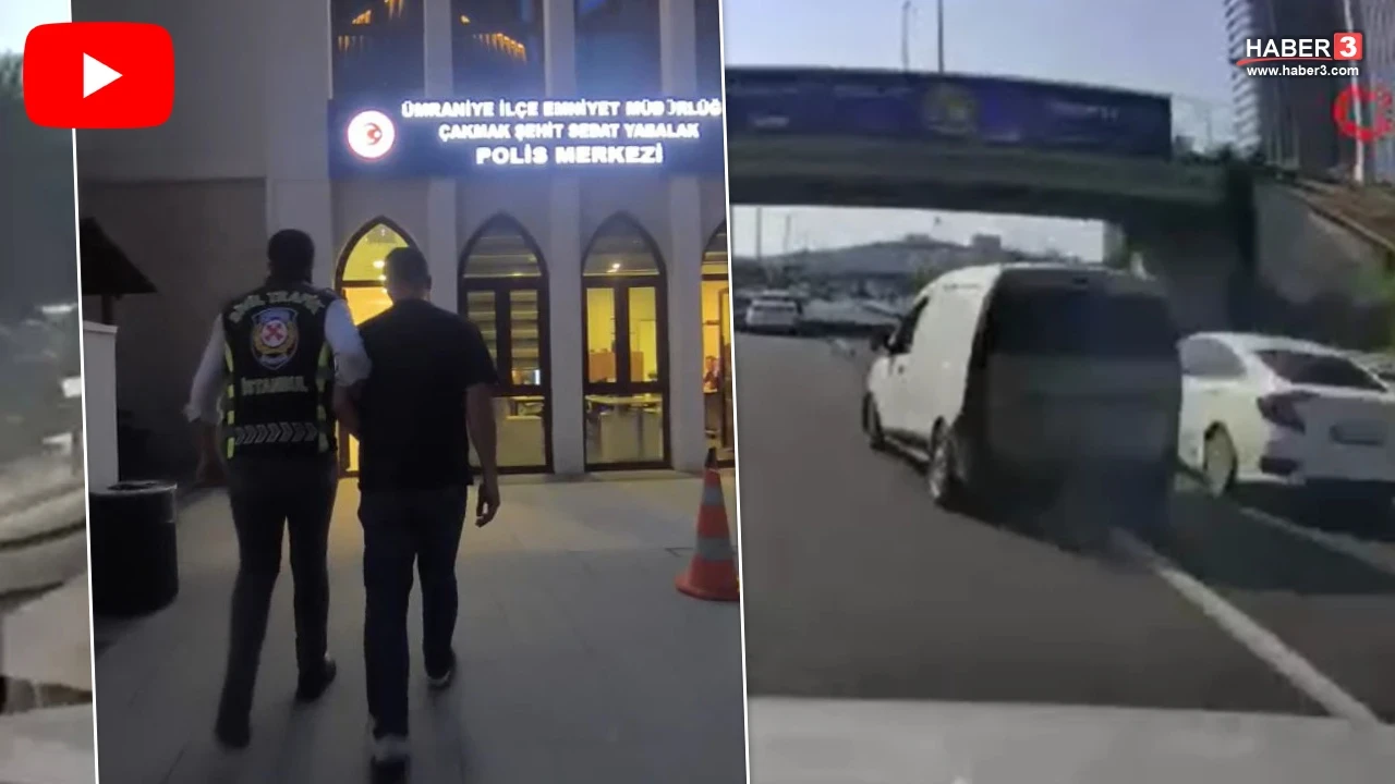 İstanbul trafiğindeki makas terörüne sosyal medyada sanal devriyeye yakalandı