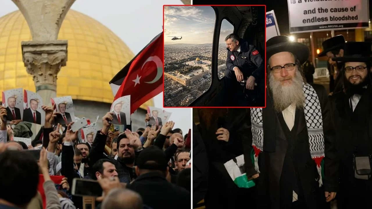 Anti-Siyonist Yahudilerden anlamlı çağrı! Ancak Türk hükmü Kudüs'e huzur getirir