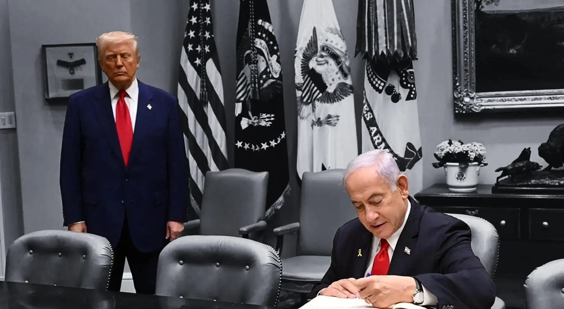 İsrail basınından 'Trump, Netanyahu'yu alenen tehdit etti' iddiası! 'Sen benim elimdesin'