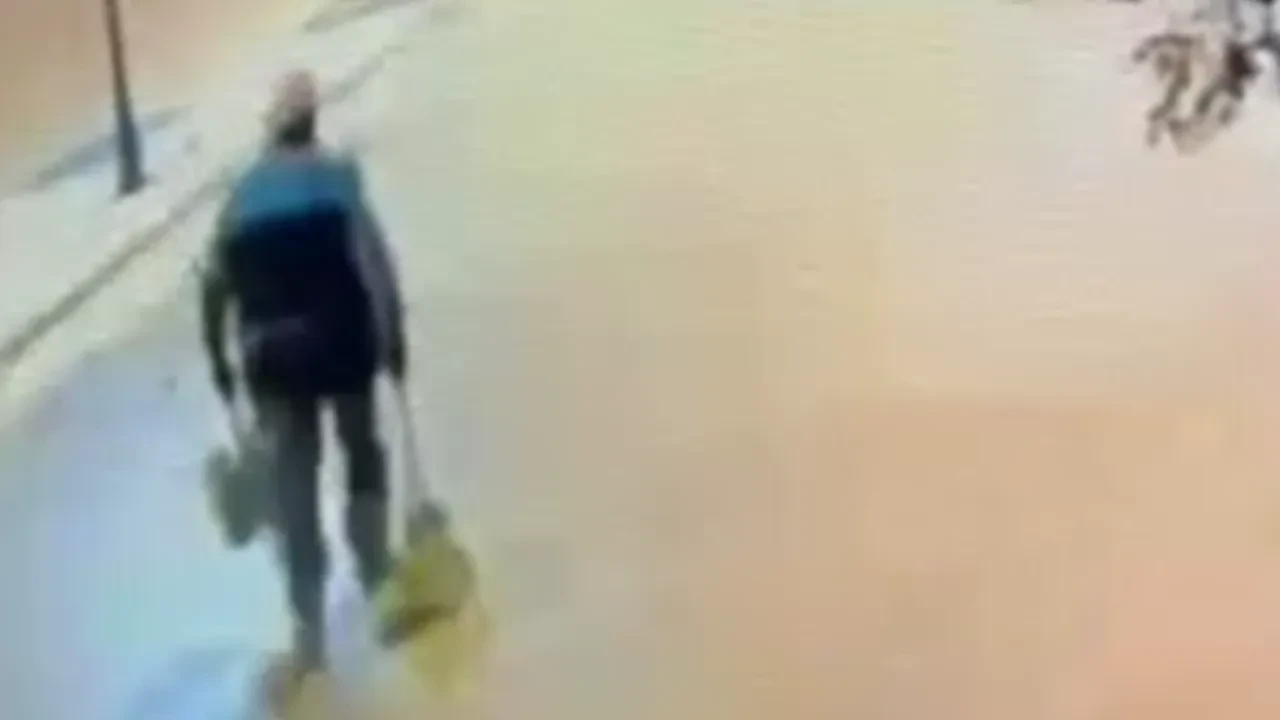 Karaman'da belediye işçisinin öldüğü feci kazanın görüntüleri ortaya çıktı