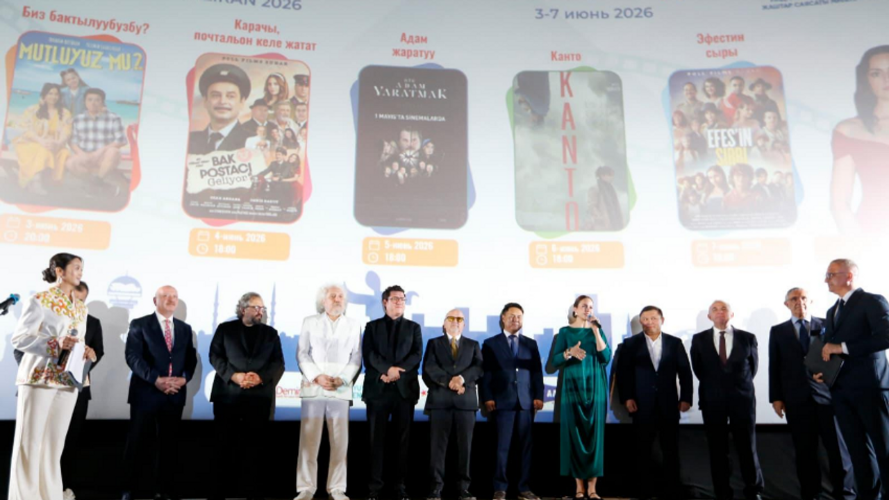 Türkiye – Kırgızistan Türk Film Günleri’nin 10’uncusu Bişkek’te başladı