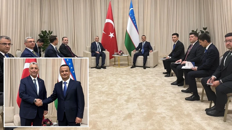 Ticaret Bakanı Bolat Özbekistan'da ikili müzakereleri görüştü
