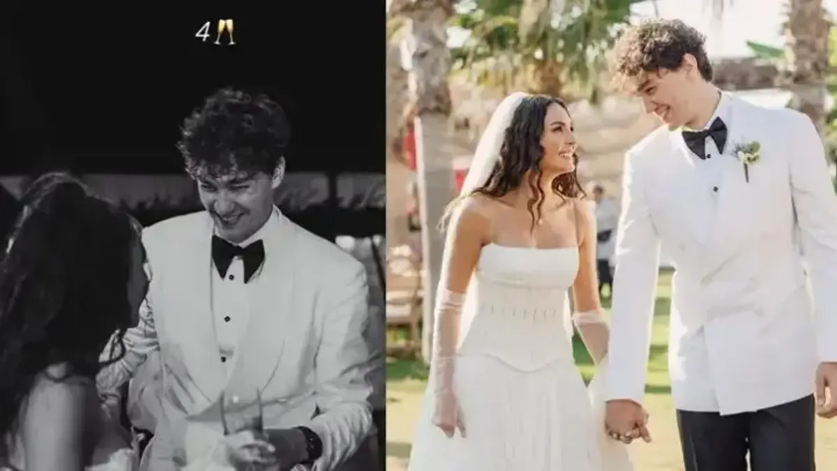 Ebru Şahin'den romantik evlilik yıl dönümü kutlaması