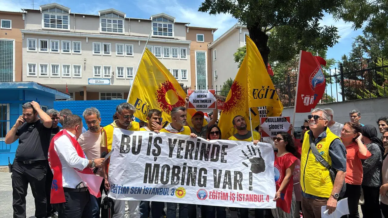 Eğitim emekçilerinden Şişli'de bir okuldaki mobbing iddialarıyla ilgili açıklama