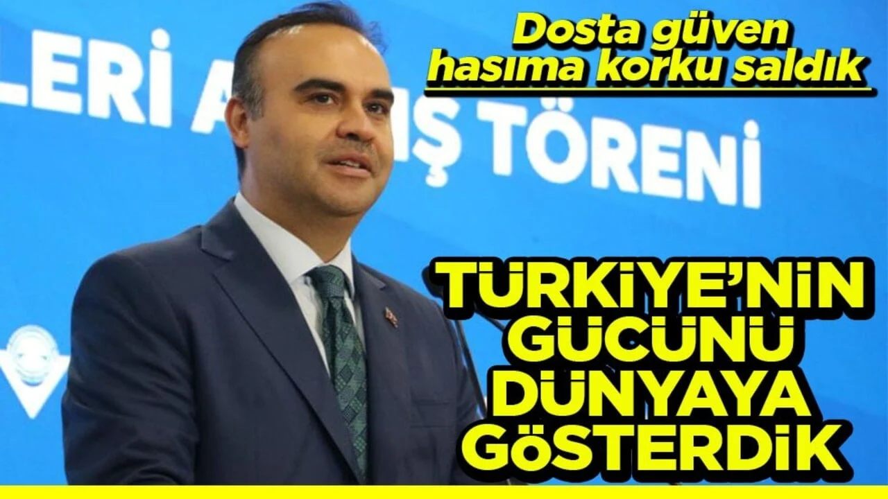 Dosta güven, hasıma korku saldık Türkiye'nin gücünü dünyaya gösterdik