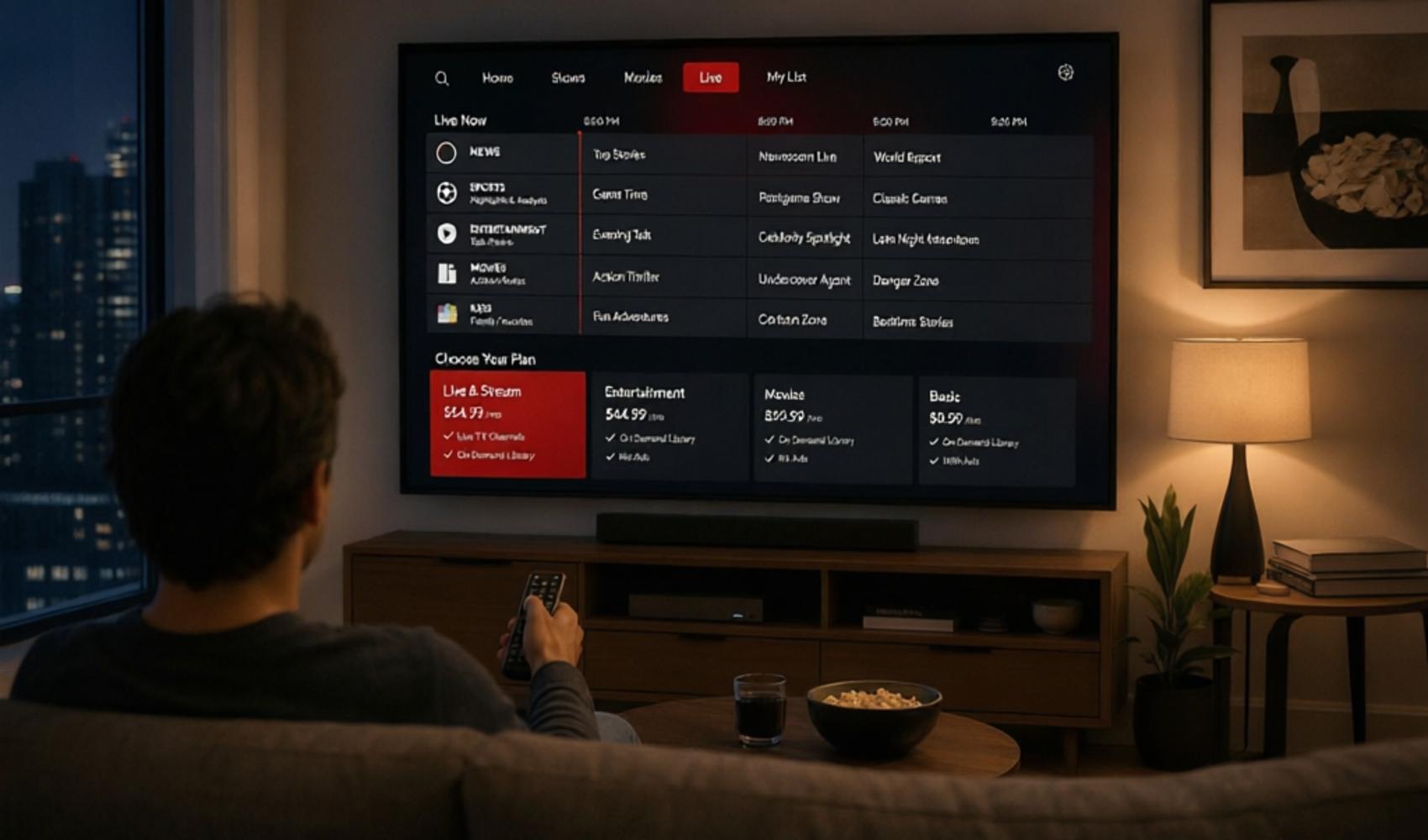 Netflix, kullanıcıların ekranda kalma süresini artırmak için canlı kanal ve paket abonelik seçeneklerini değerlendiriyor