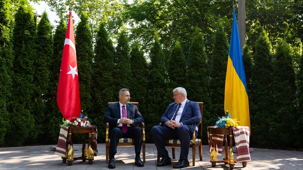 Savaşın kalbi Kiev'de 'Demir Diplomasi' | Hakan Fidan'ın kritik temaslarını A Haber takip etti
