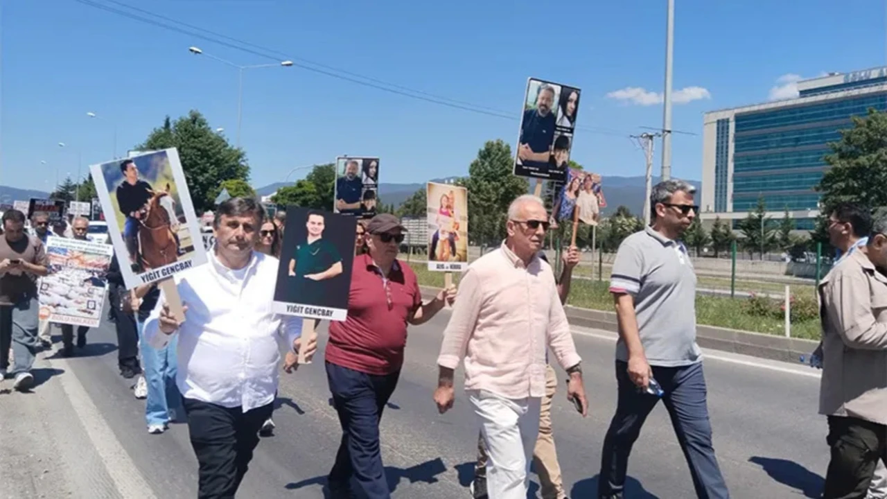Bolu'dan Ankara'ya 78 can için adalet yürüyüşü