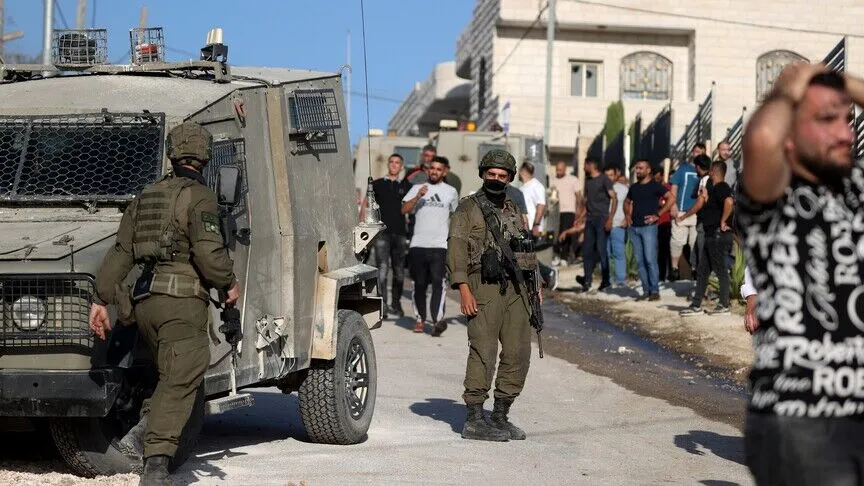 Nablus’ta topraklarını gasbeden İsraillilerin saldırısına uğrayan Filistinliler yaşadıkları korku dolu anları anlattı