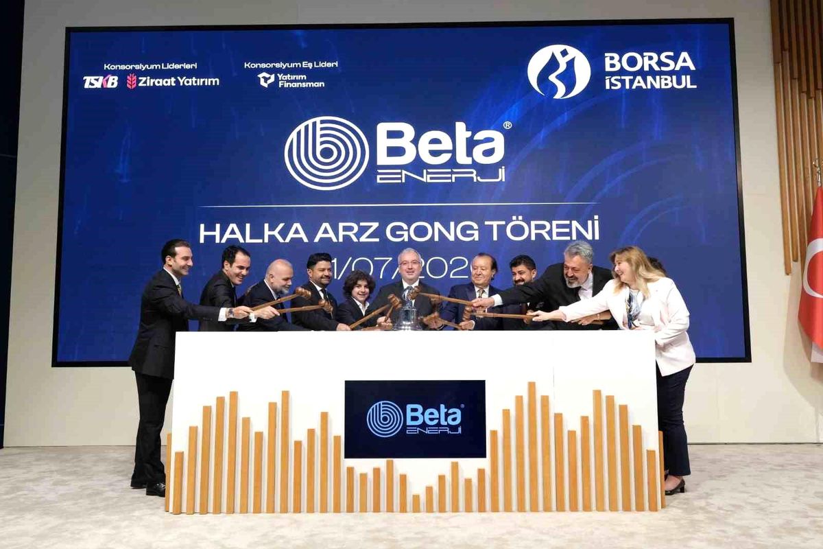 Borsa İstanbul'da gong Beta Enerji için çaldı