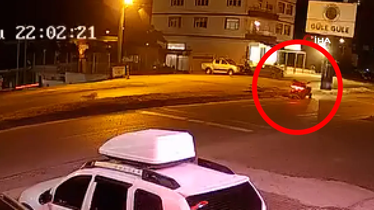 Köpeğe çarpmamak için yaptığı manevra sonu oldu! Rize'deki feci kaza kamerada