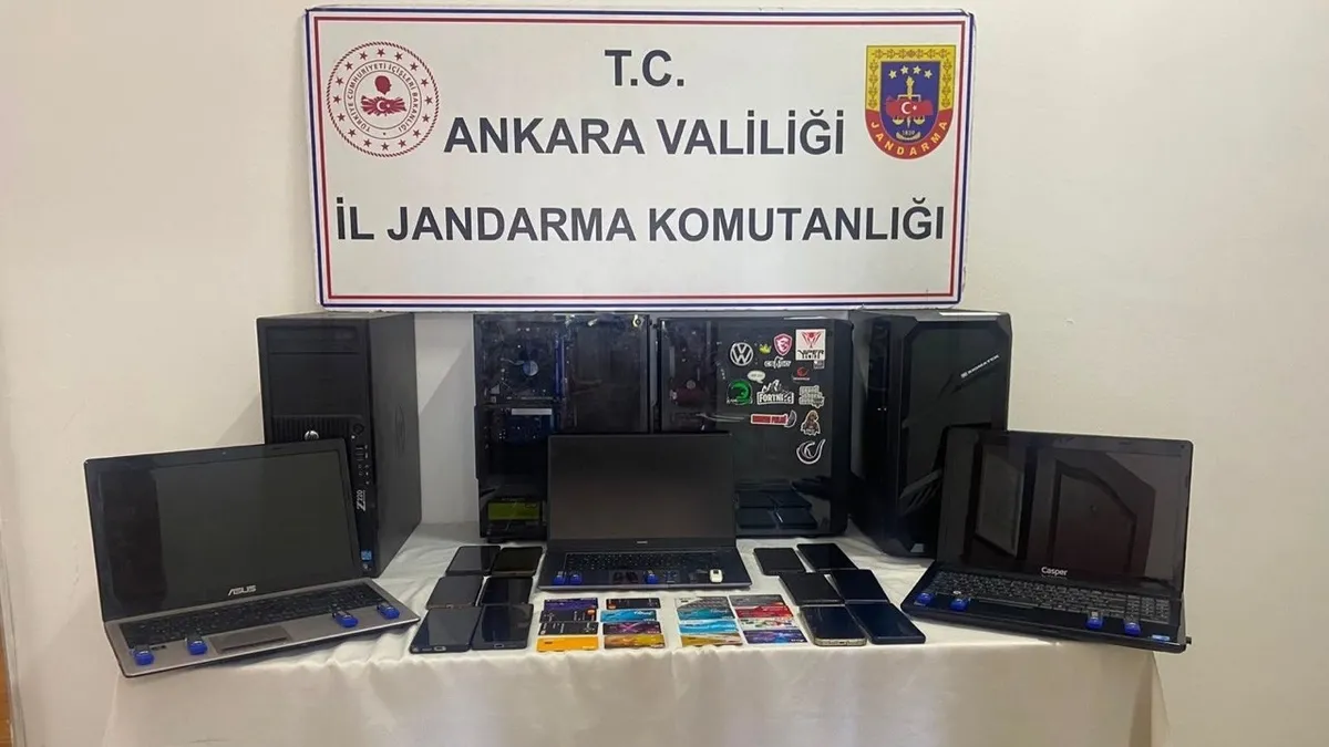 Ankara merkezli 8 ilde kara para operasyonu: 42 şüpheli yakalandı
