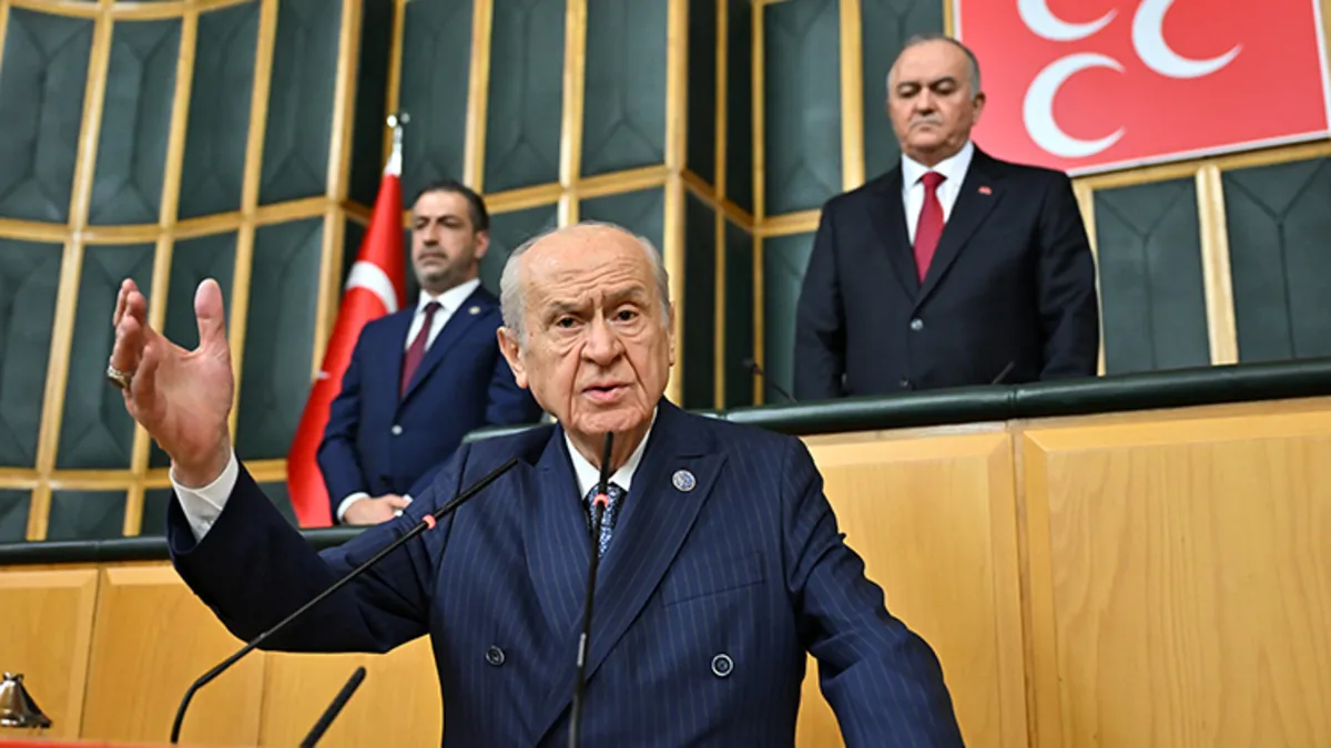 MHP Lideri Bahçeli'den partisinin grup toplantısında önemli açıklamalar