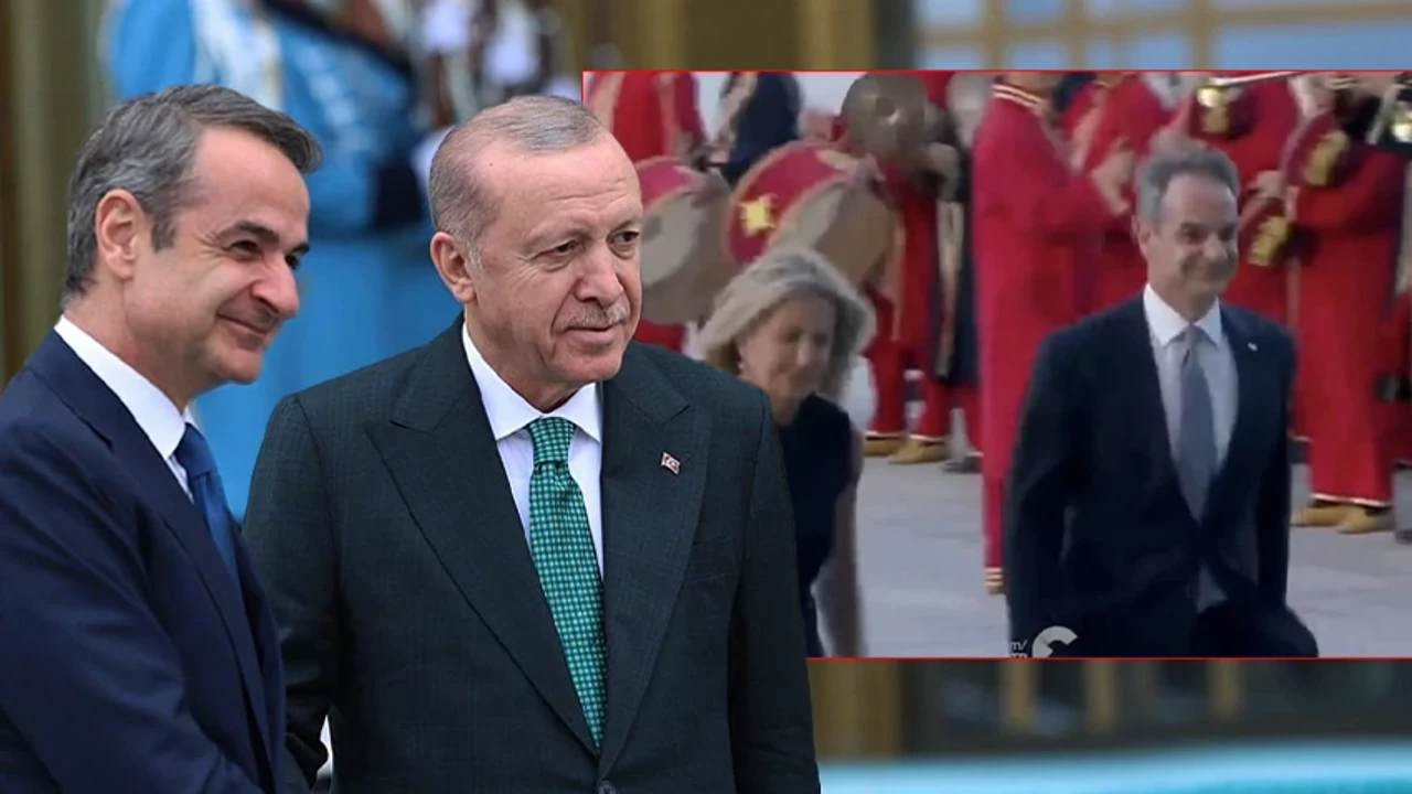 NATO Zirvesine damga vuran an! Miçotakis'e 'Ceddin Deden'li karşılama!