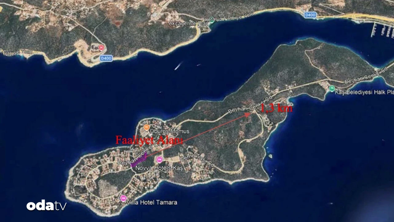 Kaş’ta '“Sürdürülebilir Koruma ve Kontrollü Kullanım Alanı'na otel projesi