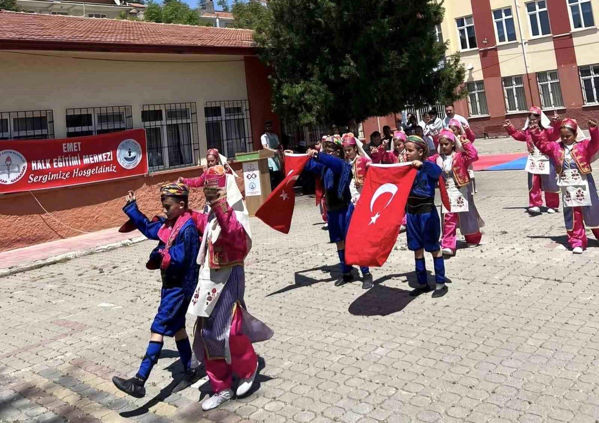 Emet'te Hayat Boyu Öğrenme Haftası coşkuyla kutlandı