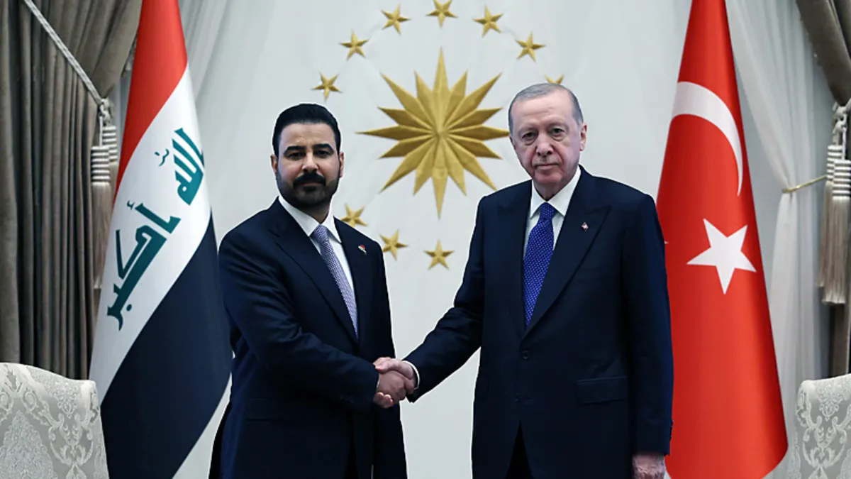 Başkan Erdoğan ve Irak Başbakanı Ali Zeydi ortak basın toplantısında konuşuyor