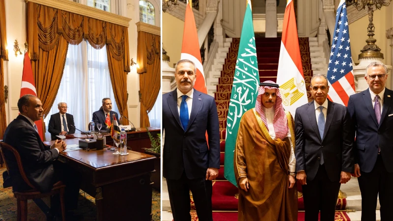 Bakan Fidan Mısır, Suudi Arabistan ve ABD'li mevkidaşlarıyla Libya'yı görüştü