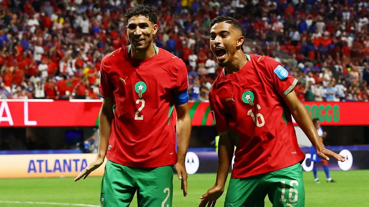 Hakimi takımı sırtladı, Fas geriden gelip Haiti'yi devirdi: 4-2