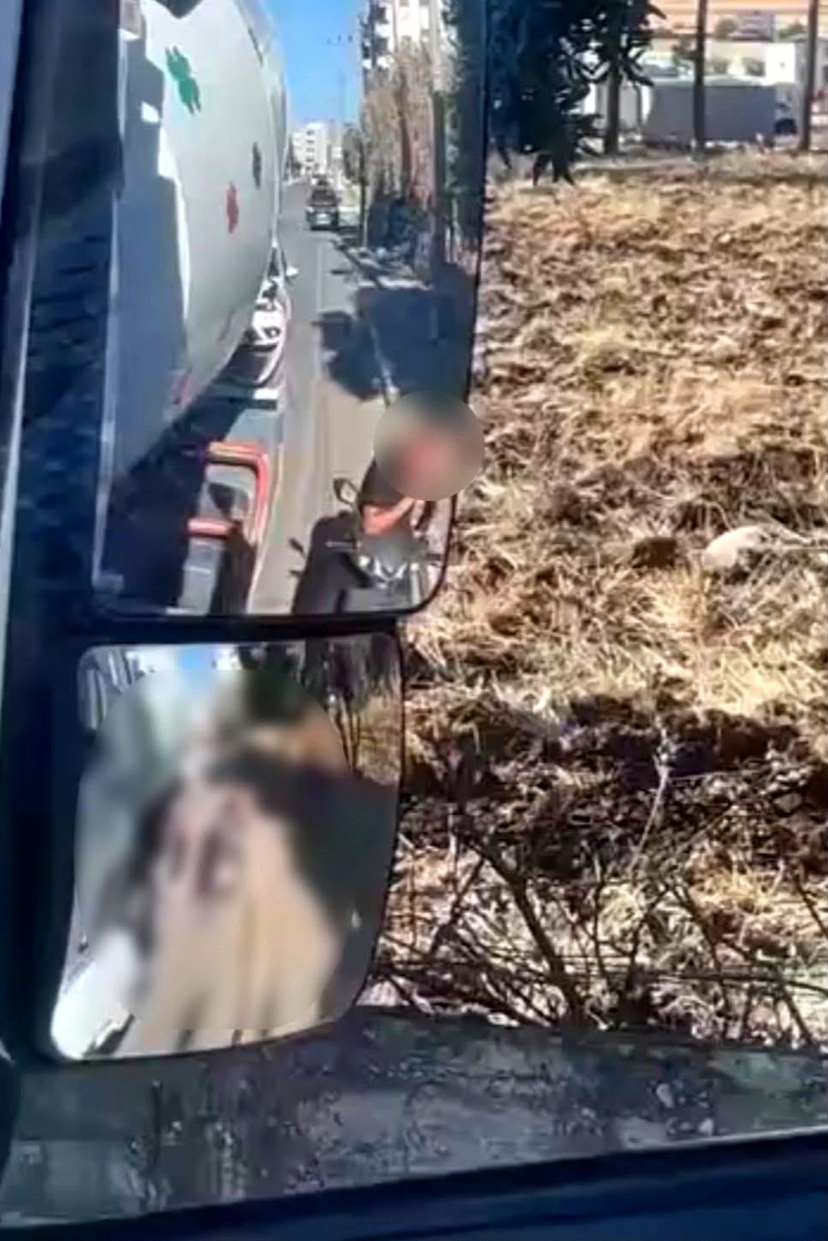 Madde kullanarak motosiklet sürdü
