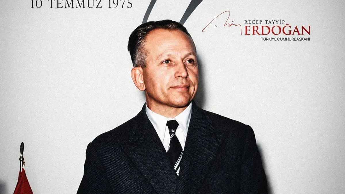 Başkan Erdoğan Nurettin Topçu'yu andı!