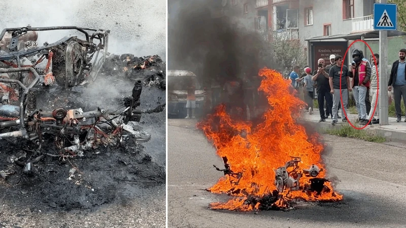 Bir gün önce tamirden aldı: Yemek siparişi götürüyordu, yolda başına gelen şey herkesi şoke etti