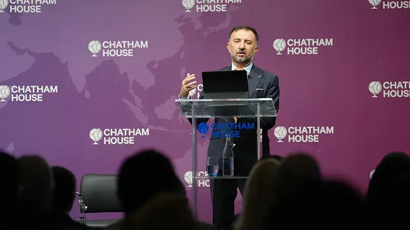 TUSAŞ Genel Müdürü Demiroğlu, Chatham House’da konuştu