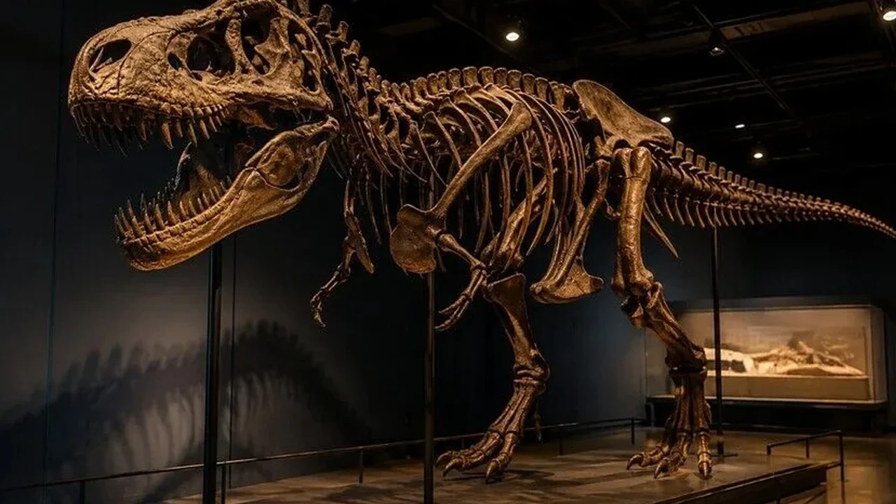 T-rex iskeleti rekor fiyata alıcı buldu