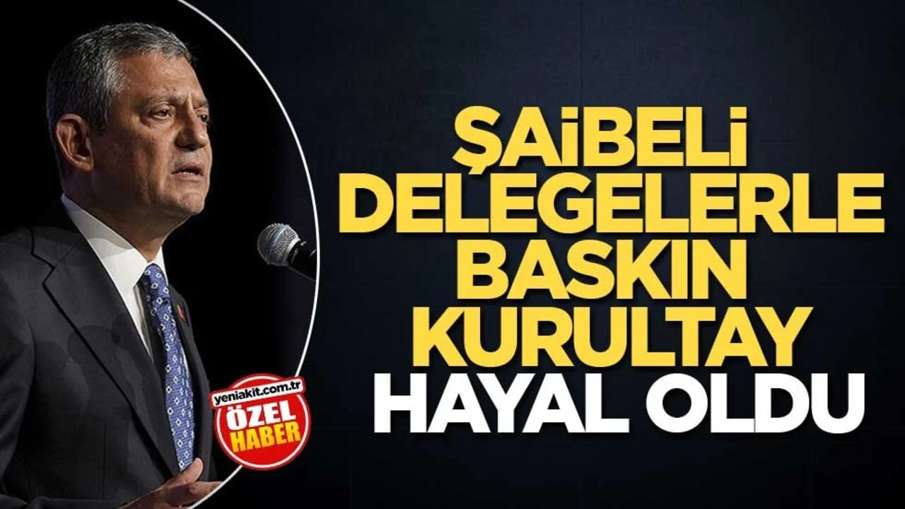 Şaibeli delegelerle baskın kurultay hayal oldu