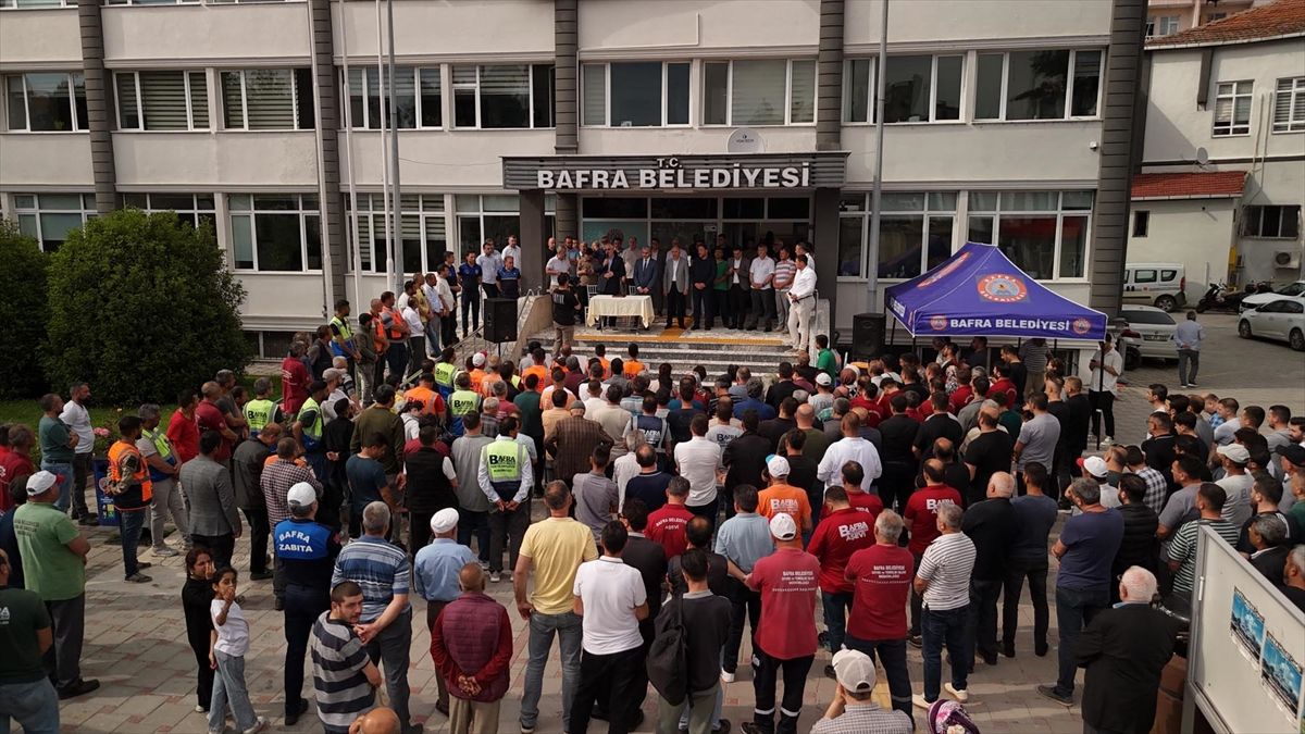 Bafra Belediyesi ile Belediye-İş Sendikası arasında toplu iş sözleşmesi imzalandı