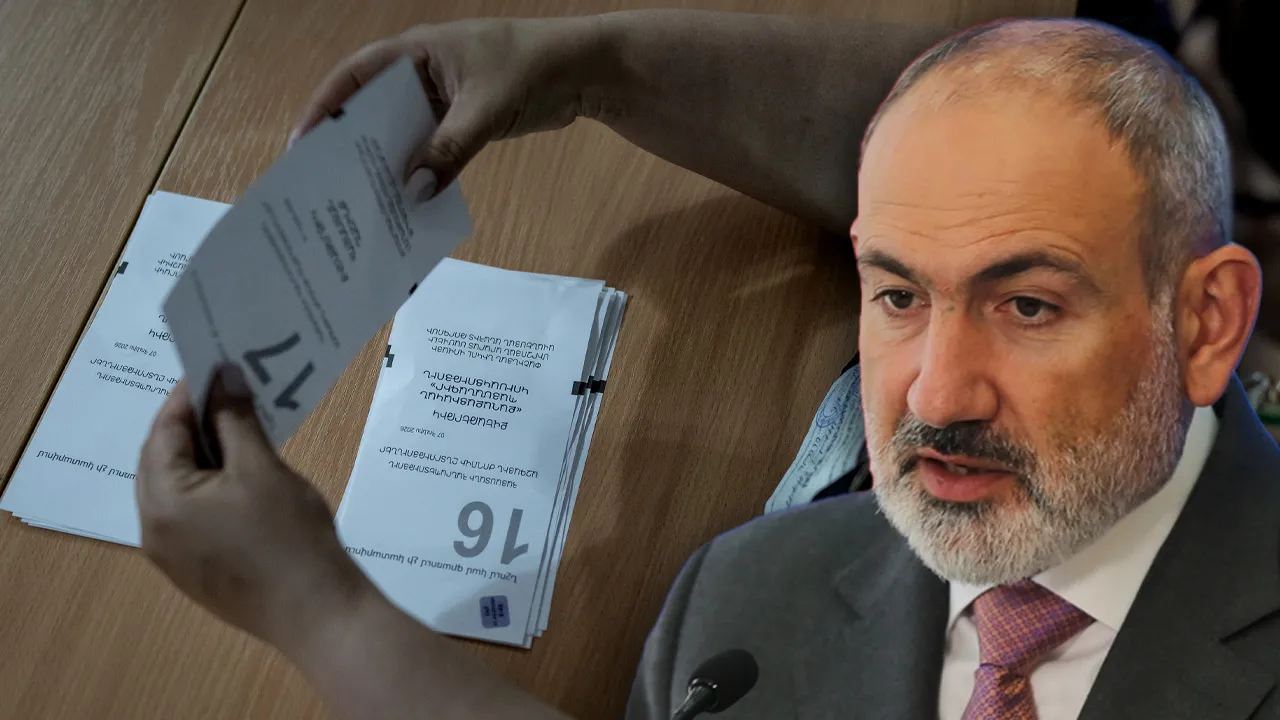 Ermenistan'da ilk sonuçlar geldi! Paşinyan açık ara önde