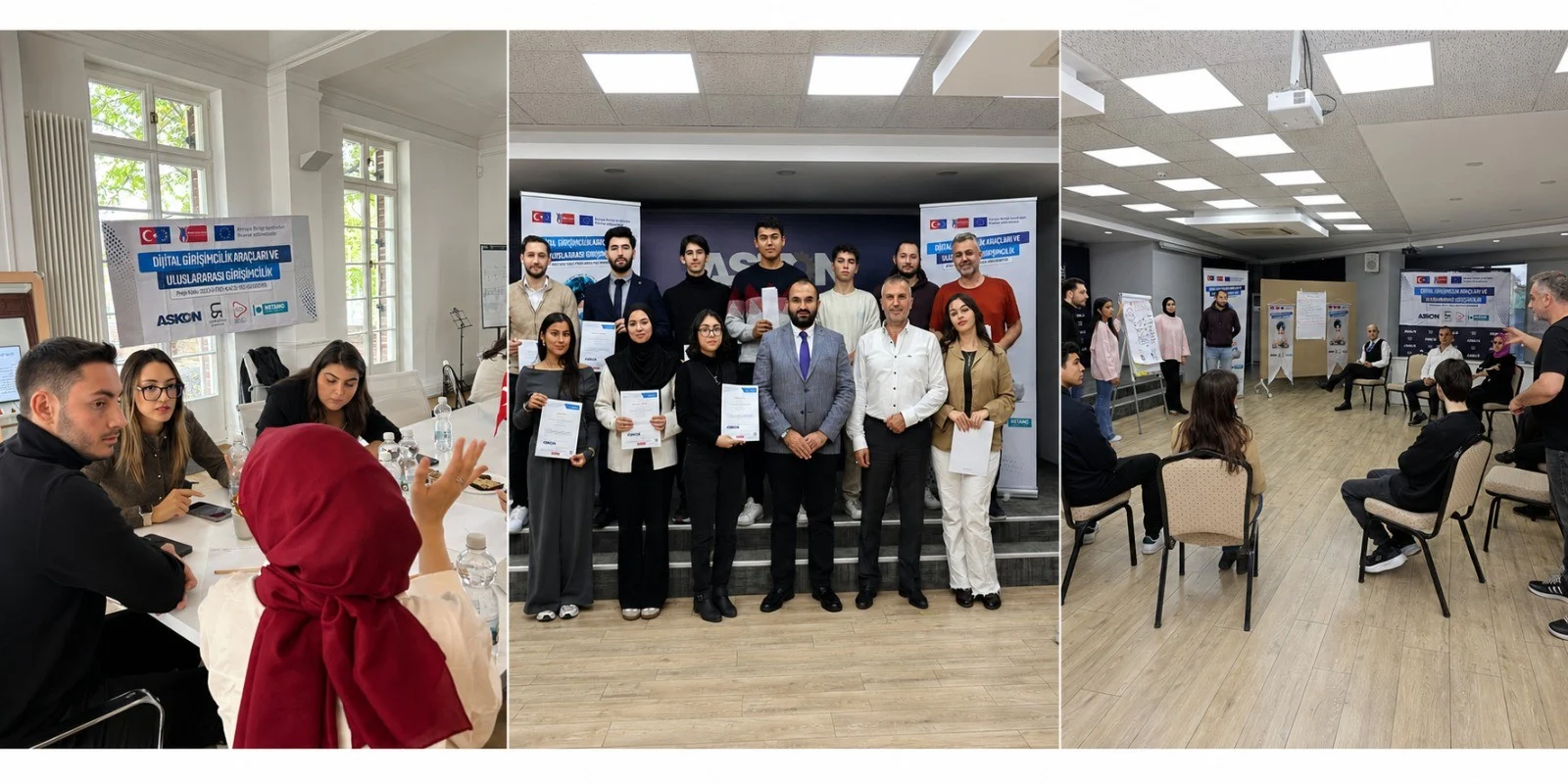 ASKON Öncülüğünde "Genç Girişimcilere Dijital Gelecek" Programı Tamamlandı