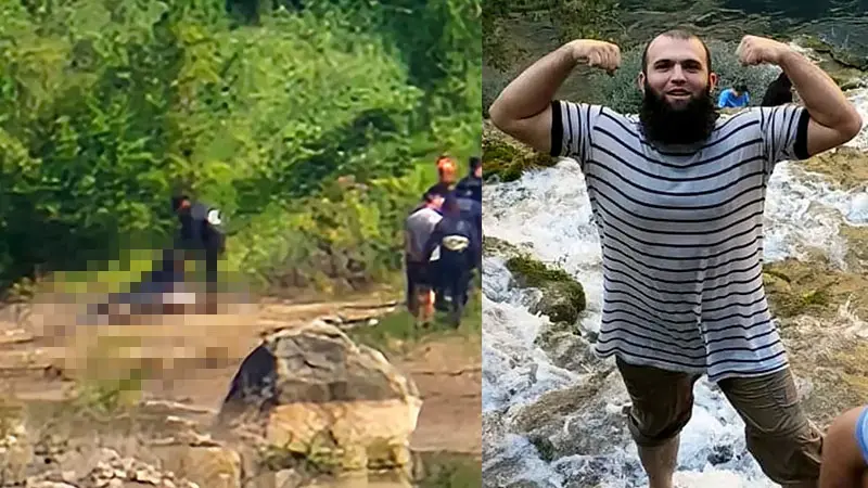 Serinlemek için girdiği çayda kaybolan Ömer'in cansız bedenine ulaşıldı