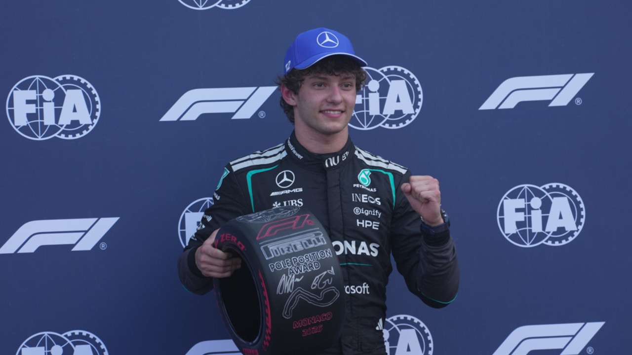Formula 1'de sezonun 6. etabı Monaco Grand Prix'sini Kimi Antonelli kazandı