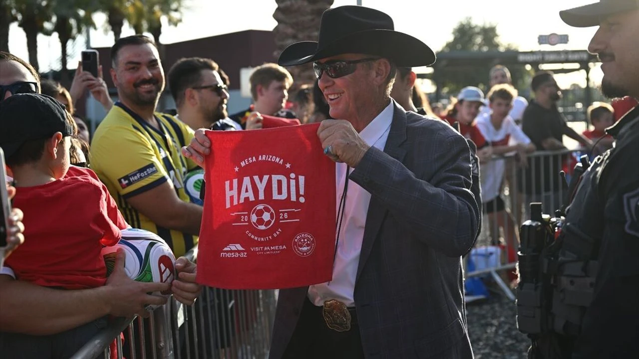 A Milli Futbol Takımı, Arizona'da