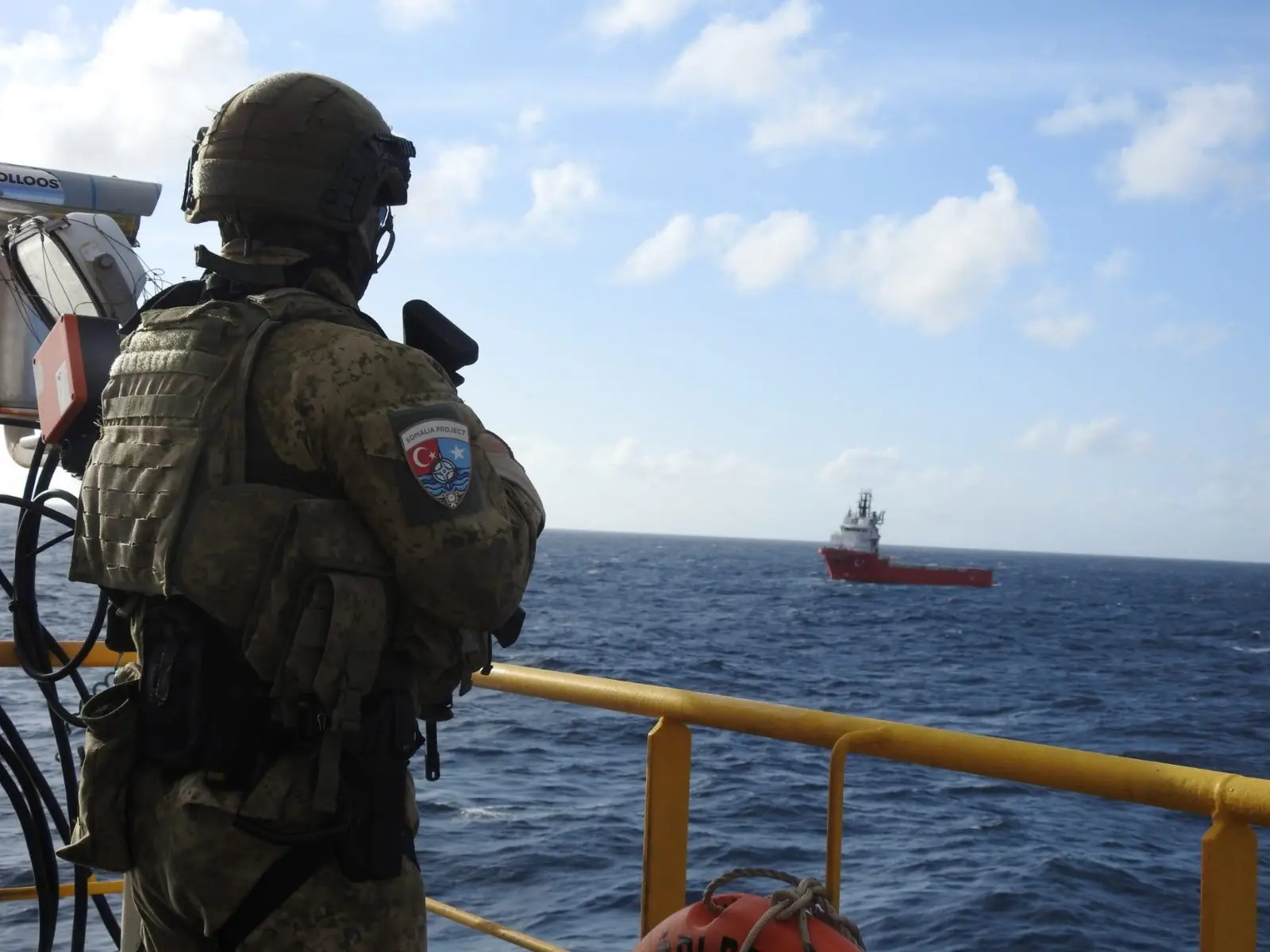 MSB'den Somali paylaşımı! Refakat ve koruma görevi sürüyor